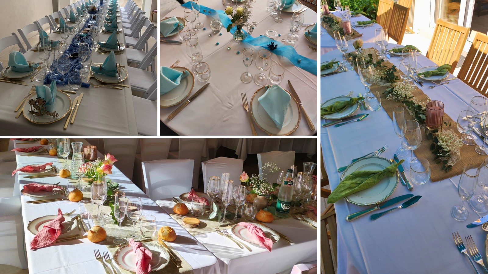 Decoration de table drome provencale